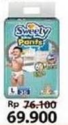 Promo Harga Sweety Silver Pants L36 36 pcs - Alfamart