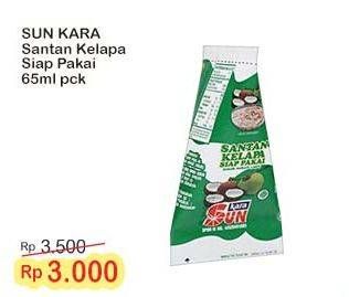 Promo Harga Sun Kara Santan Kelapa 65 ml - Indomaret