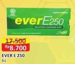 Promo Harga EVER E250 Suplemen Makanan 6 pcs - Alfamart