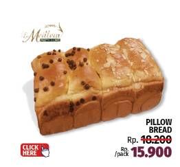 Promo Harga Pillow Bread 1 pcs - LotteMart