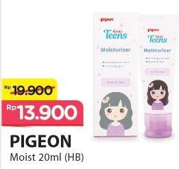 Promo Harga PIGEON Teens Moisturizer For All Skin Types All Variants 20 ml - Alfamart
