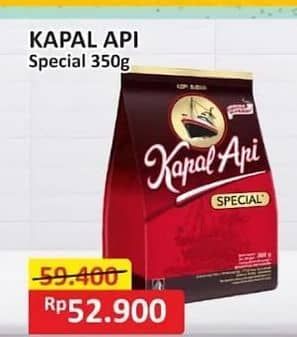 Promo Harga Kapal Api Kopi Bubuk Special 380 gr - Alfamart