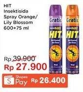 Promo Harga HIT Aerosol Lilly Blossom, Orange 675 ml - Indomaret