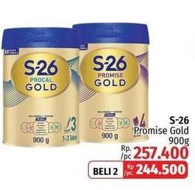 Promo Harga S26 Promise Gold Susu Pertumbuhan 900 gr - LotteMart