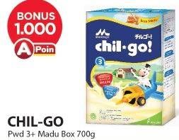 Promo Harga MORINAGA Chil Go Bubuk 3+ Madu 700 gr - Alfamart