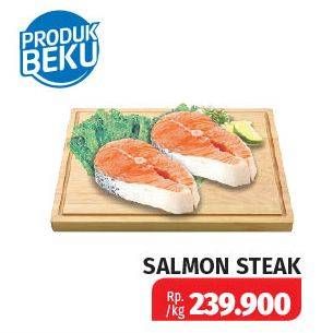 Promo Harga Salmon Steak  - Lotte Grosir