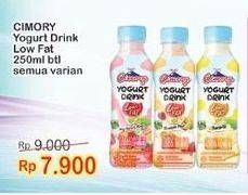 Promo Harga CIMORY Yogurt Drink Low Fat All Variants 250 ml - Indomaret