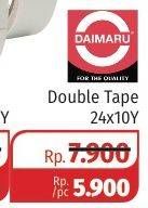 Promo Harga DAIMARU Double Tape 24x10y 6pcs  - Lotte Grosir