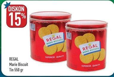 Promo Harga REGAL Marie 550 gr - Hypermart