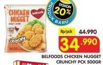 Promo Harga BELFOODS Nugget Crunchy 500 gr - Superindo