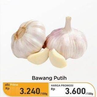 Promo Harga Bawang Putih per 100 gr - Carrefour