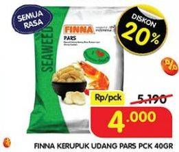 Promo Harga Finna Kerupuk Pars All Variants 40 gr - Superindo