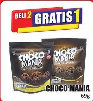 Promo Harga Choco Mania Choco Chip Cookies 69 gr - Hari Hari