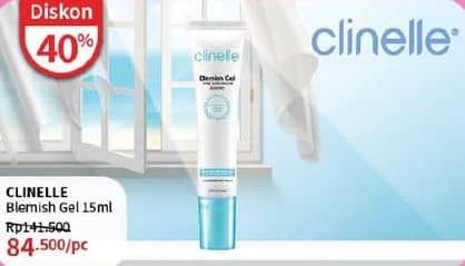 Promo Harga Clinelle Blemish Gel  - Guardian