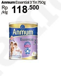 Promo Harga ANMUM Essential 3 750 gr - Carrefour
