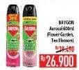 Promo Harga BAYGON Insektisida Spray Flower Garden, Tea Blossom 600 ml - Hypermart