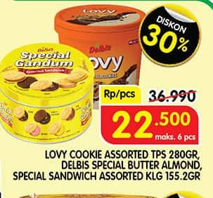 Promo Harga Delbis Lovy/Sari Gandum  - Superindo