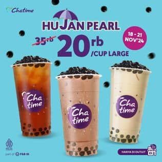 Promo Harga Hujan Pearl  - Chatime