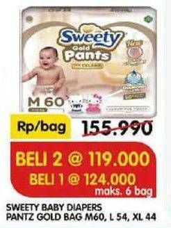 Promo Harga Sweety Gold Pants M60, L54, XL44  - Superindo