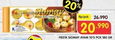 Promo Harga FIESTA Siomay Ayam 10 pcs - Superindo