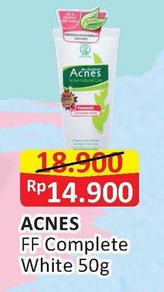 Promo Harga ACNES Facial Wash Complete White 50 gr - Alfamart