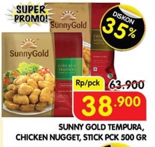 Promo Harga Sunny Gold Chicken Nugget/Tempura  - Superindo