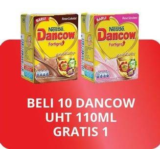Promo Harga DANCOW Fortigro UHT 110 ml - Hypermart