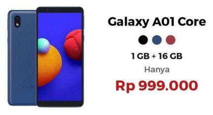 Promo Harga SAMSUNG Galaxy A01 Core 1GB 16GB  - Erafone