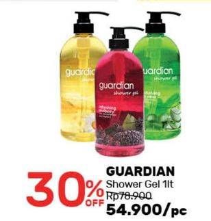 Promo Harga GUARDIAN Shower Gel 1 ltr - Guardian