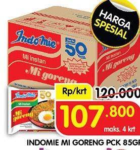 Promo Harga Indomie Mi Goreng per 40 pcs 85 gr - Superindo