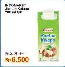 Promo Harga INDOMARET Santan Kelapa 200 ml - Indomaret