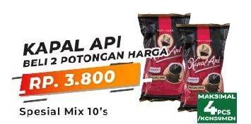 Promo Harga Kapal Api Kopi Bubuk Special Mix per 2 pouch 10 pcs - Yogya