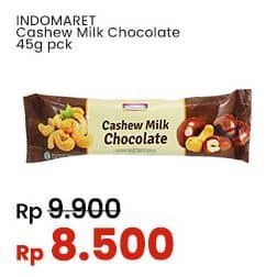 Promo Harga Indomaret Cashew Milk Chocolate 45 gr - Indomaret