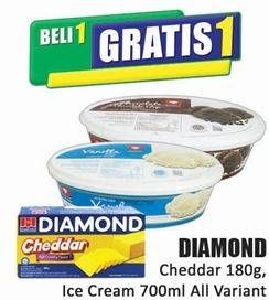 Diamond Keju Cheddar/Ice Cream