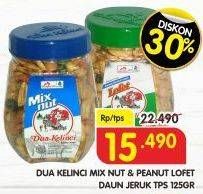 Promo Harga DUA KELINCI Kacang Mix Nut, Lofet 125 gr - Superindo