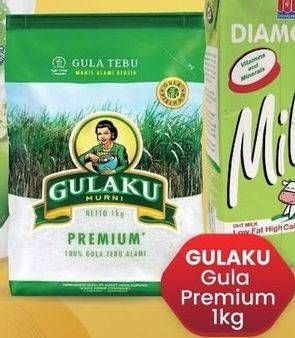 Promo Harga GULAKU Gula Tebu Premium 1000 gr - LotteMart