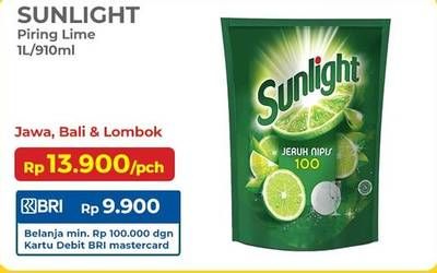 Promo Harga Sunlight Pencuci Piring Jeruk Nipis 100 910 ml - Indomaret