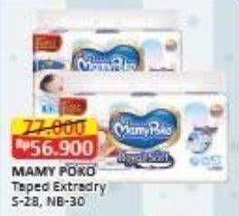 Promo Harga Mamy Poko Perekat Royal Soft S28, NB30 28 pcs - Alfamart