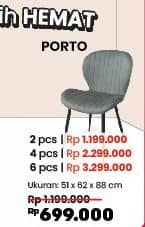 Promo Harga Courts Porto | Kursi Makan  - COURTS