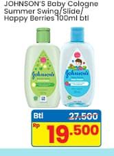 Promo Harga Johnsons Baby Cologne Summer Swing, Slide, Happy Berries 100 ml - Indomaret