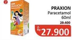 Promo Harga PRAXION Paracetamol All Variants 60 ml - Alfamidi