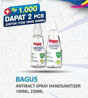 Promo Harga Bagus Antibacterial Hand Sanitizer Spray 100 ml - Hypermart