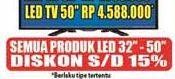 Promo Harga SHARP LED TV 50"  - Hypermart