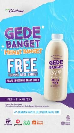 Promo Harga Chatime Gede Banget  - Chatime