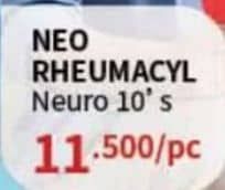 Promo Harga Neo Rheumacyl Neuro 10 pcs - Guardian