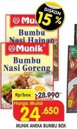 Promo Harga MUNIK Bumbu  - Superindo