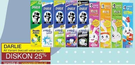 Promo Harga DARLIE Toothpaste Kecuali Item Value Pack  - Yogya
