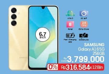 Promo Harga Samsung Galaxy A16 5G 8/256 GB  - LotteMart