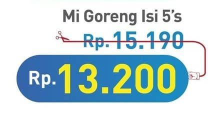 Promo Harga Sedaap Mie Goreng Original per 5 pcs 90 gr - Hypermart