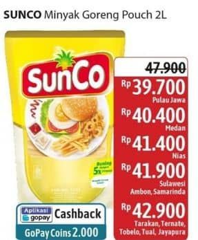 Promo Harga Sunco Minyak Goreng 2000 ml - Alfamidi
